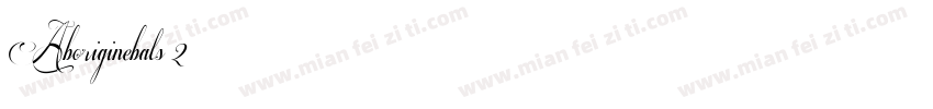 Aboriginebats 2字体转换
